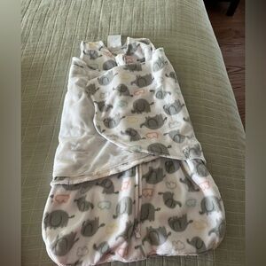 Halo fleece sleepsack swaddle size newborn 0-3 months